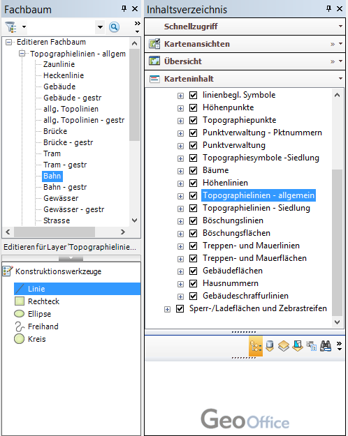 Fachbaum - Konstruktion - Layer
