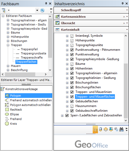 Fachbaum - Konstruktion - Layer