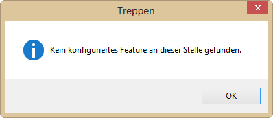 Fehler: kein konfiguriertes Feature