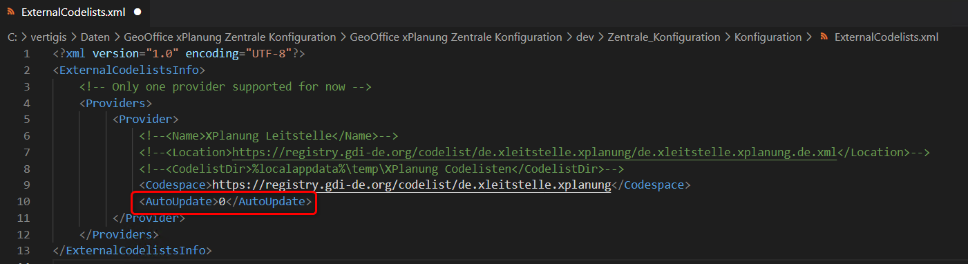 ExternalCodelists.xml