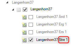 Darstellung des Streichungsplans in der Planverwaltung Darstellung des Streichungsplans in der Planverwaltung